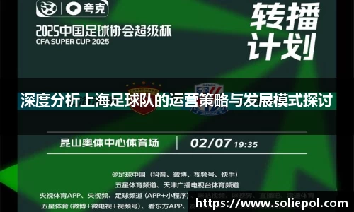 深度分析上海足球队的运营策略与发展模式探讨