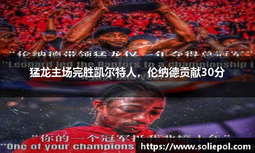 猛龙主场完胜凯尔特人，伦纳德贡献30分