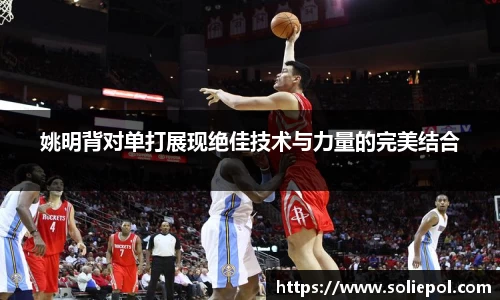 姚明背对单打展现绝佳技术与力量的完美结合